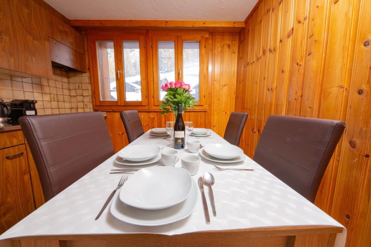 Haus Amour Saas-Grund Exteriör bild