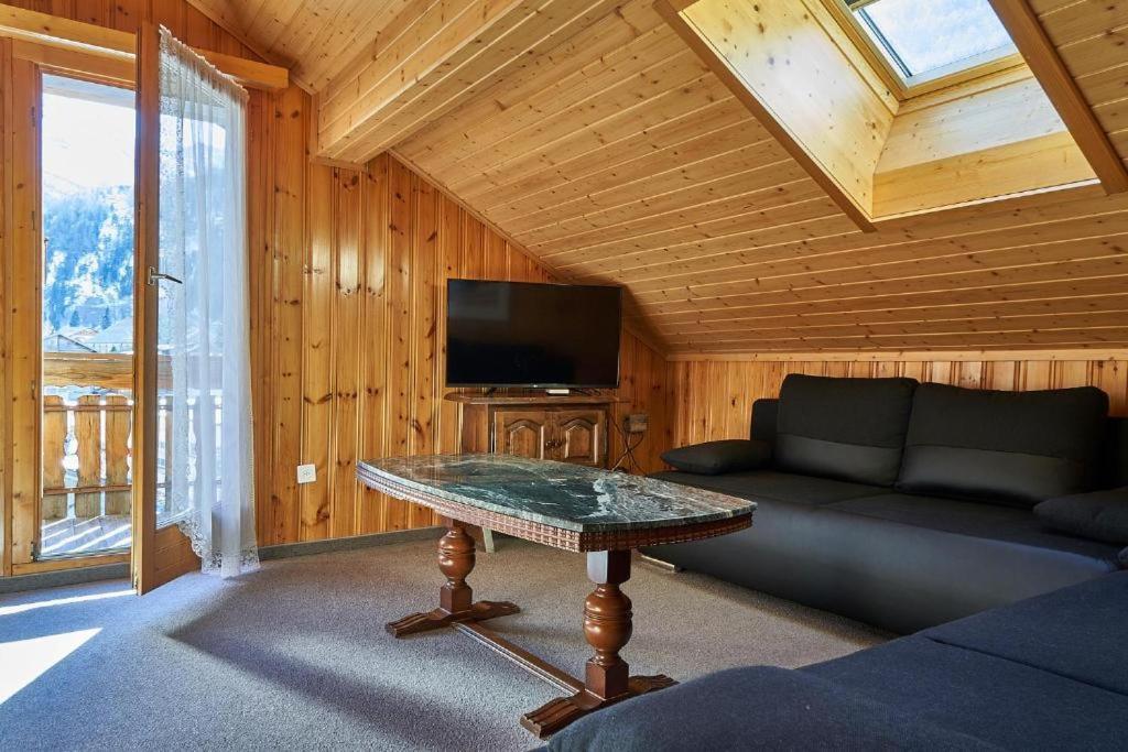 Haus Amour Saas-Grund Exteriör bild