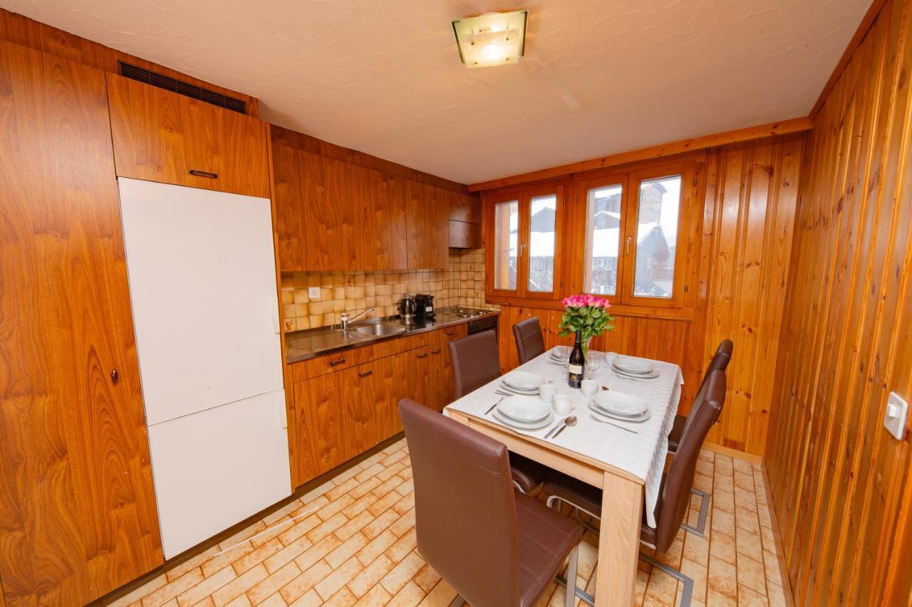 Haus Amour Saas-Grund Exteriör bild