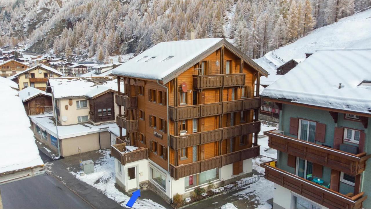 Haus Amour Saas-Grund Exteriör bild
